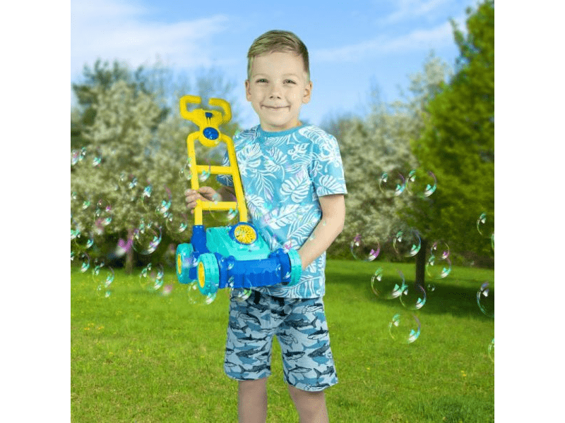 FruBlu: Buborékfújó fűnyíró, 0,4 liter folyadékkal