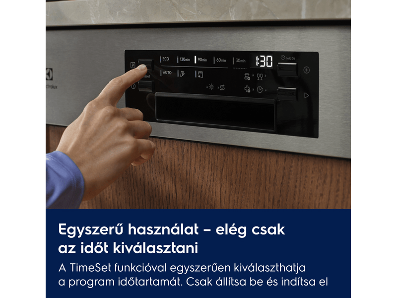 Electrolux E52ID100SX Beépíthető mosogatógép