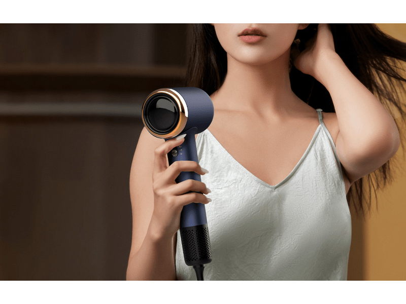 Deerma DEM-CF50W hajszárító, kék