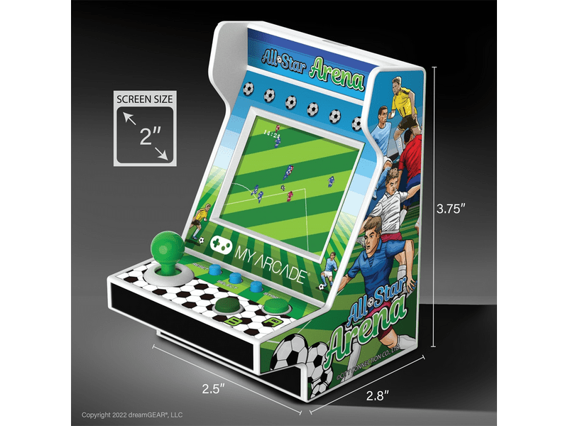 My Arcade All-Star Arena 100+ Pico Player Retro Arcade 3.7