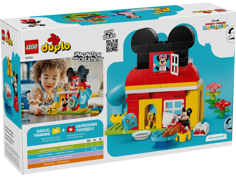 LEGO® DUPLO® Mickey egér játszótere Minnie-vel és Plútóval (10465)