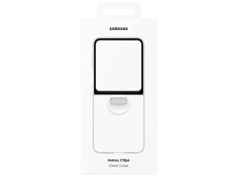 Galaxy Flip6 Clear Case, Transparancy