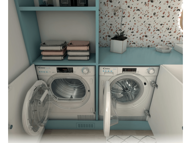 Candy BCTD H7A2TE-S ugradbena sušilica rublja