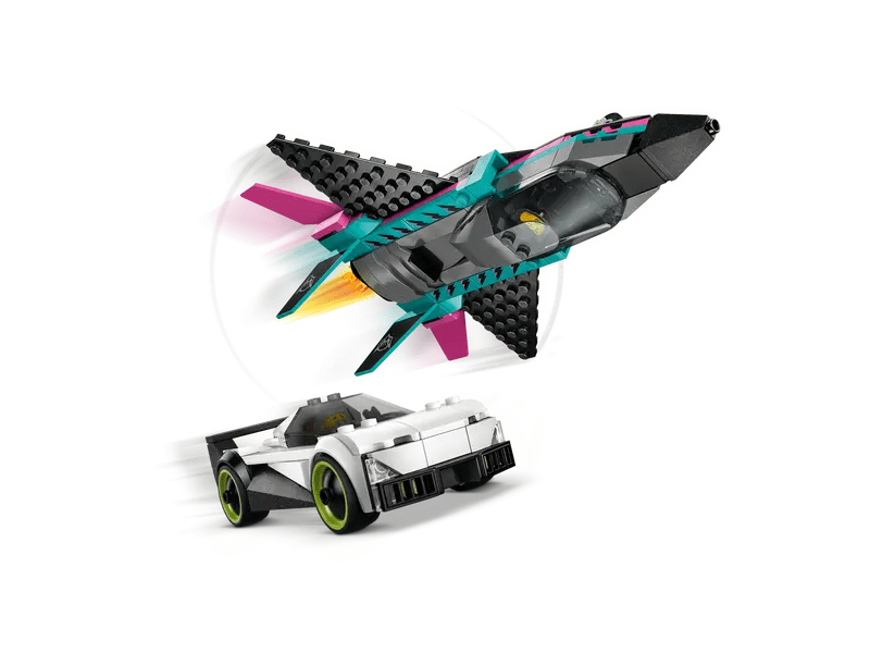 LEGO® City Repülő vs. autó (60489)