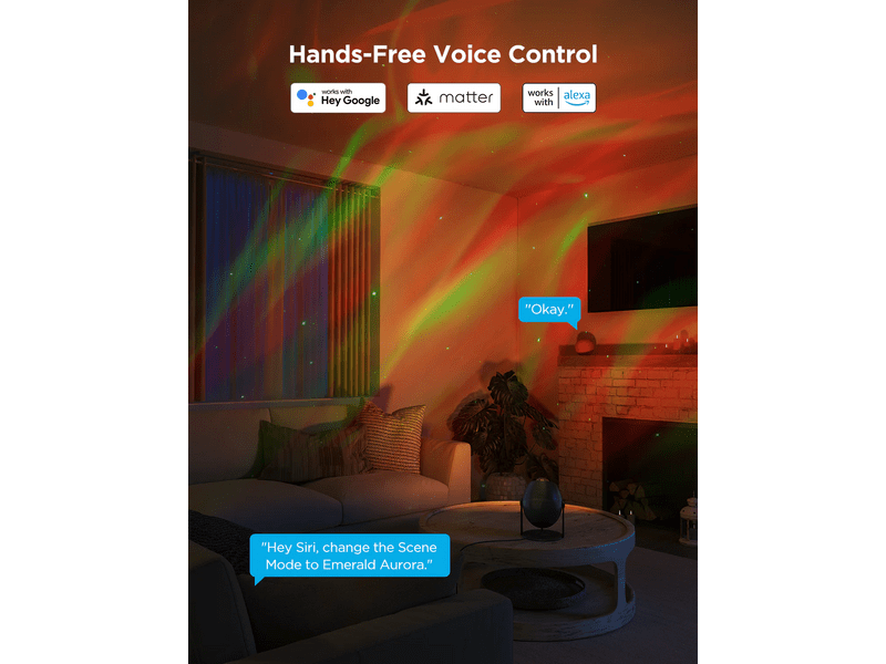 Govee H6093 Galaxy csillag projektor