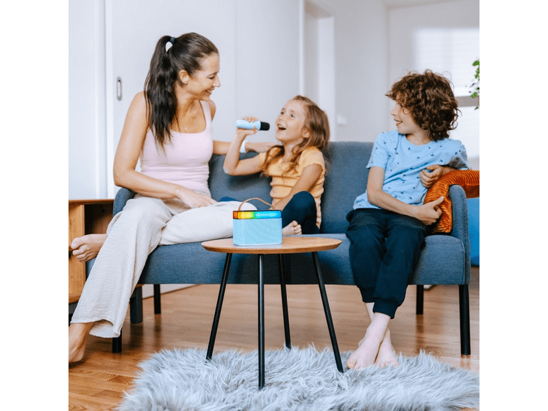 LAMAX KaraokeKid1 Bluetooth zvučnik, s karaoke modom, ružičasti (LXWSMKARAO1PA)