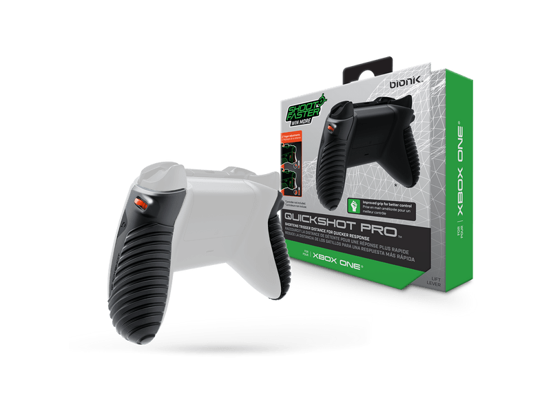 Bionik XBOX One Kiegészítő Quickshot Pro markolat csomag fekete (BNK-9076)