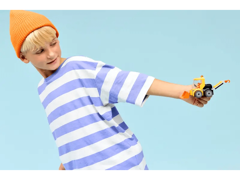 LEGO® City Járgányok – Építőipari rakodó (60483)