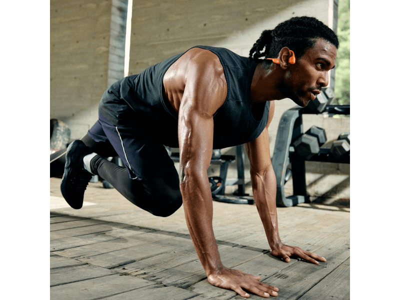 Shokz OpenRun Pro2 Bluetooth fülhallgató, narancssárga (S820-ST-OR)