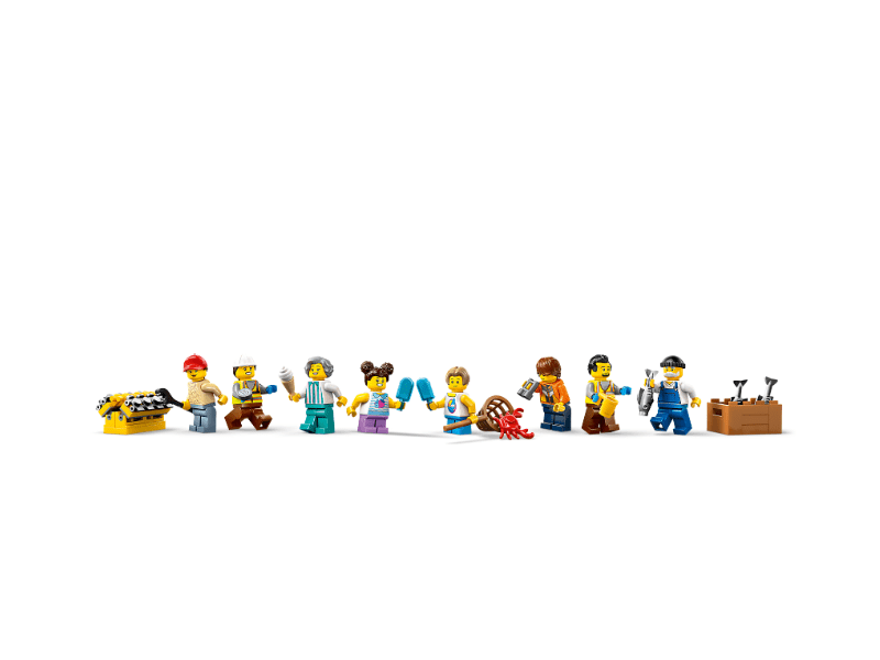 LEGO® City Primorska luka s teretnim brodom (60422)