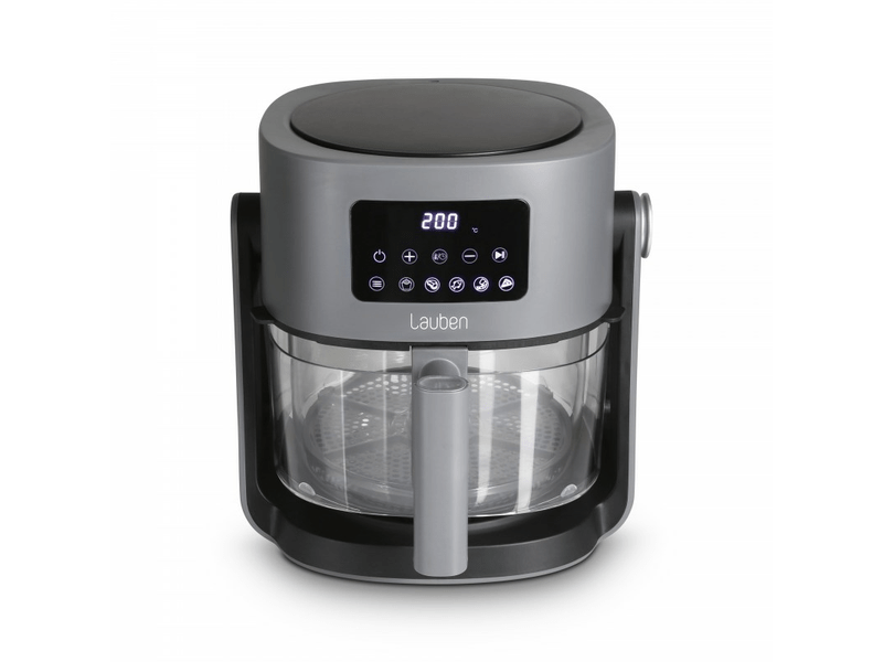 3in1 Air Fryer, fekete, 1500W, 5.5L