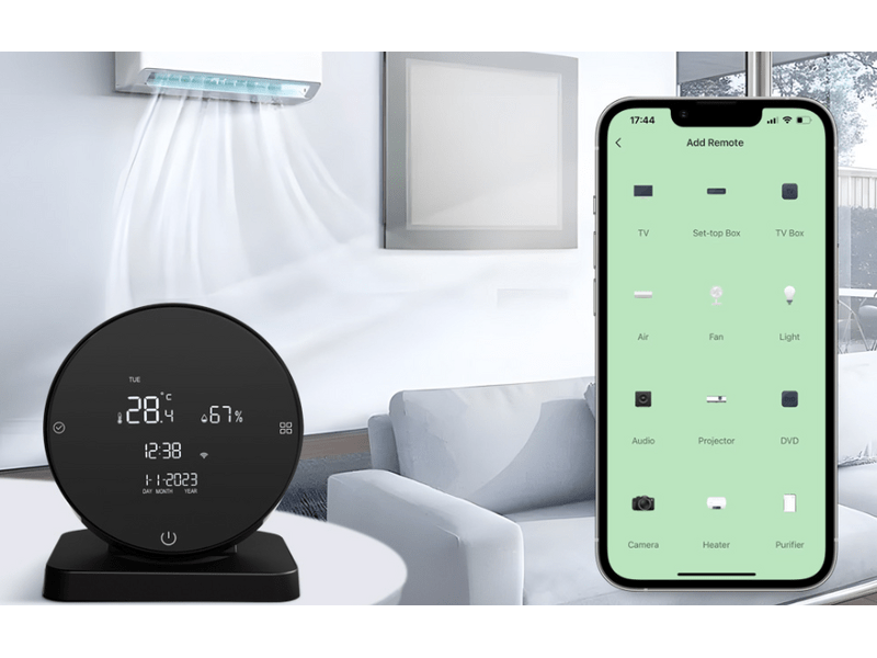 Avatto WHS20S Hőmérséklet- és páratartalom érzékelő