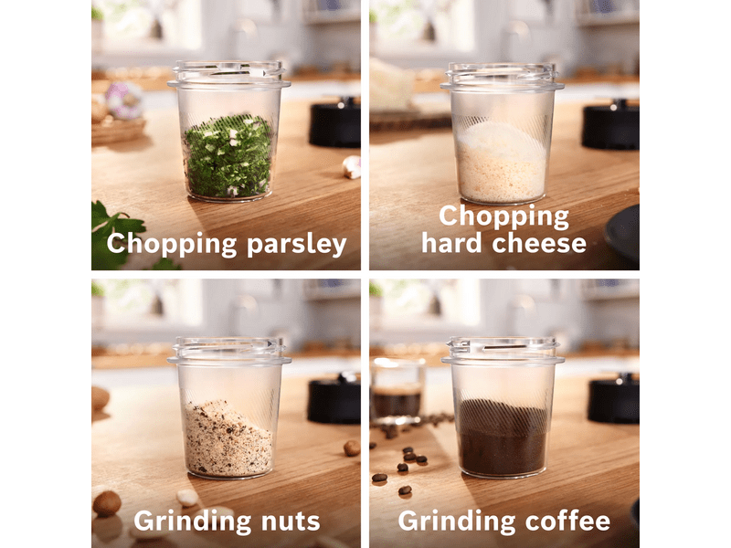 Bosch MMB6177S VitaPower Turmix kulaccsal 1200W, Ezüst