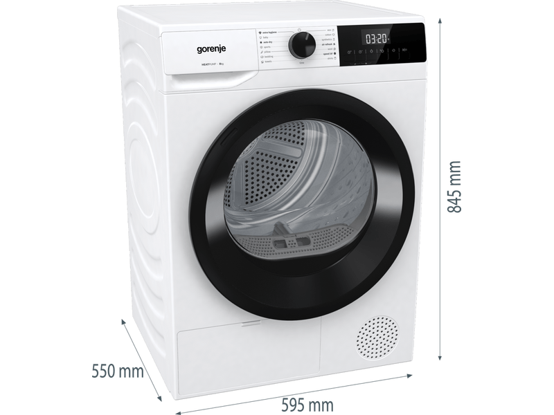 Gorenje DHNE83 Sušilica s toplinskom pumpom