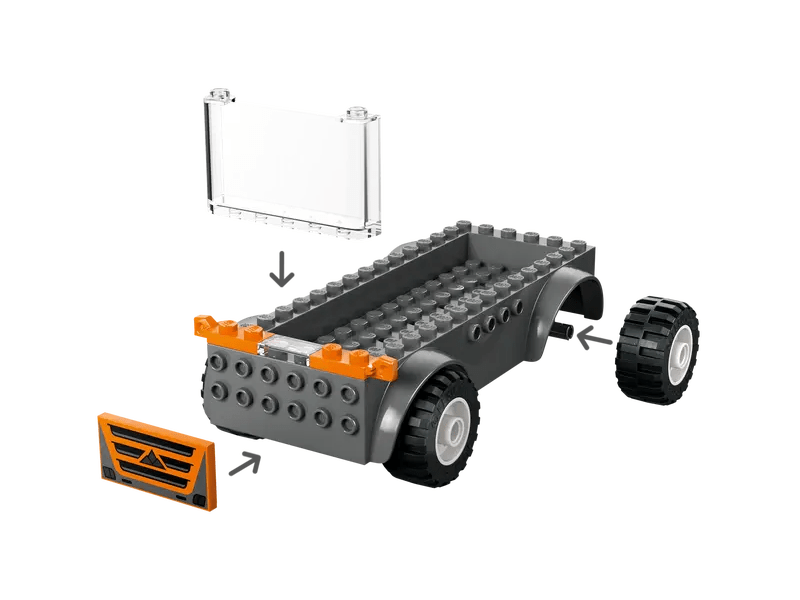 LEGO® City Motorszállító jármű (60491)