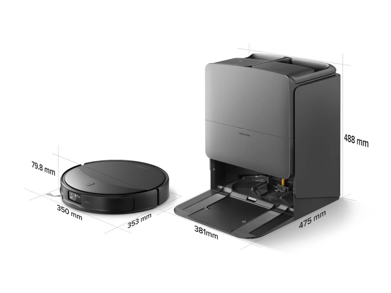 Roborock Saros 20 Robotporszívó, fekete