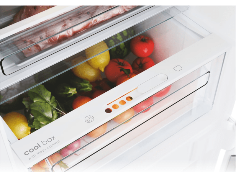 Candy CBT5518EW Fresco Beépíthető kombinált hűtőszekrény