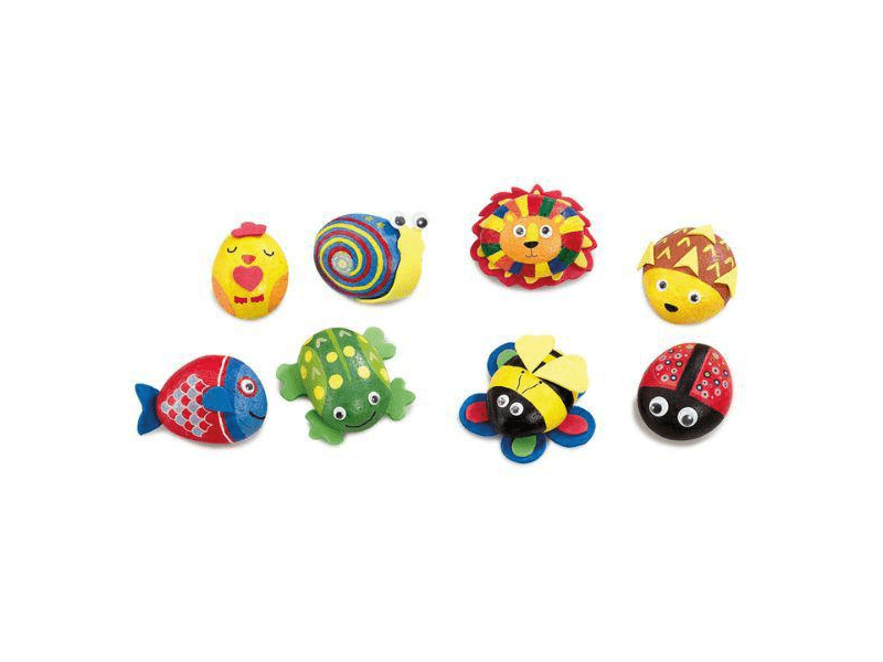 Állatos kavicsfestő készlet (318-18118-B)