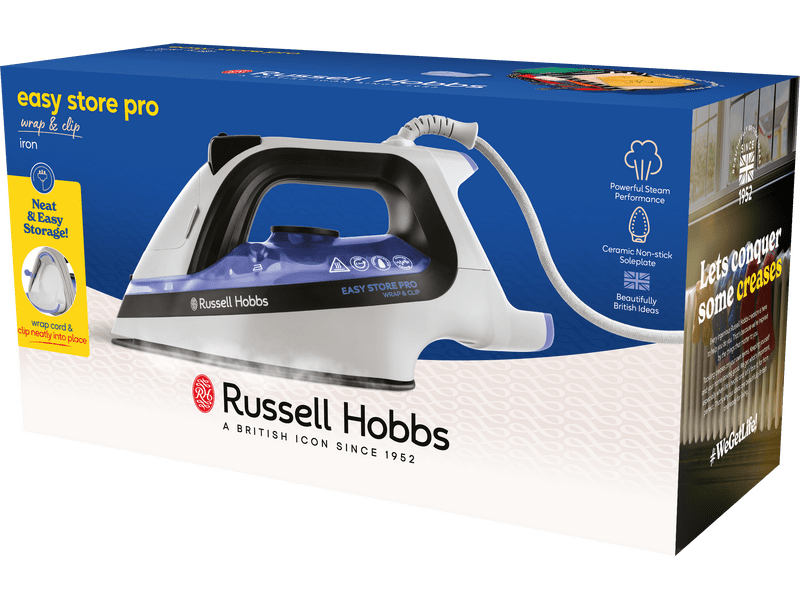 Russell Hobbs 26730-56 Easy Store Pro Wrap &  Clip glačalo