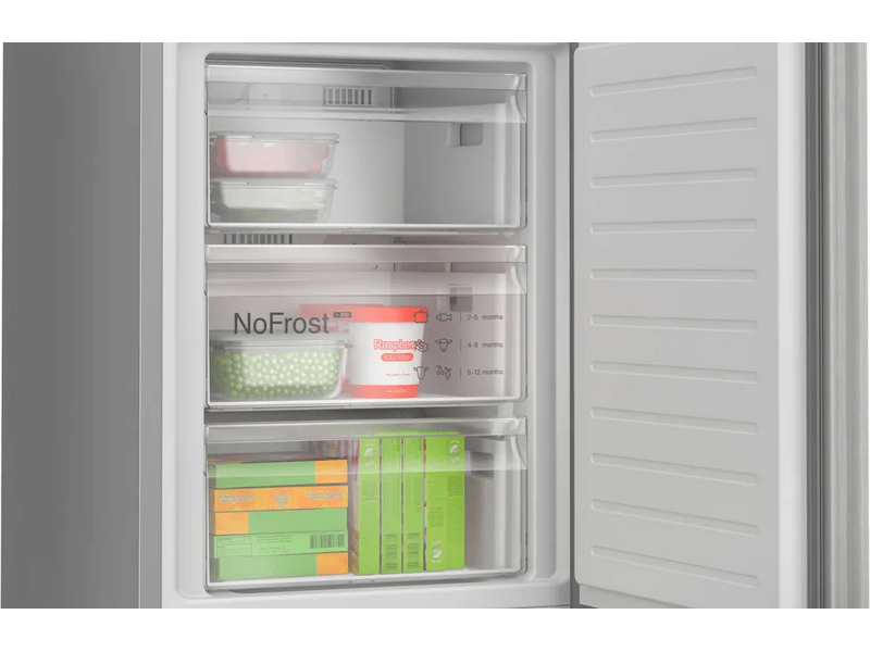 Bosch KGN392LAG Alulfagyasztós kombinált hűtőszekrény