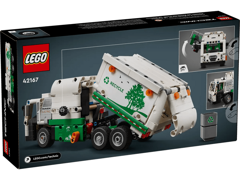 LEGO® Technic Mack® LR električni kamion za smeće (42167)