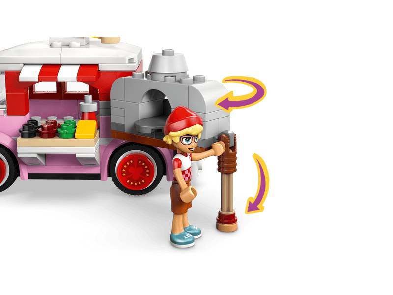 LEGO® Friends Pizzaárus büfékocsi (42694)