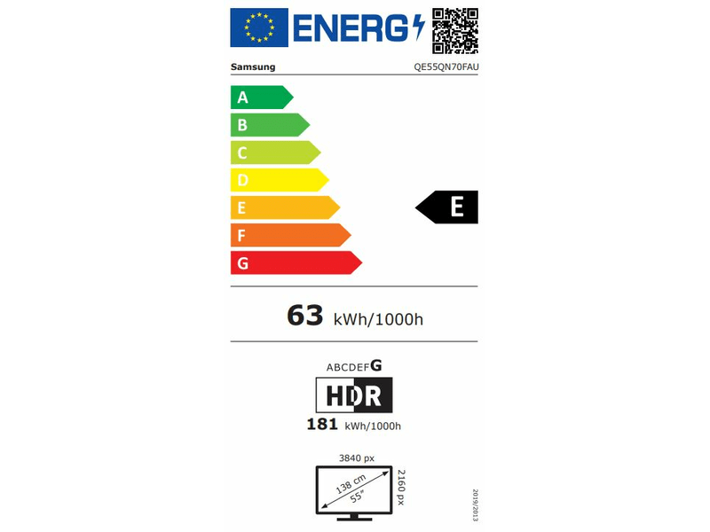Smart Neo QLED TV Mini LED, 140 cm