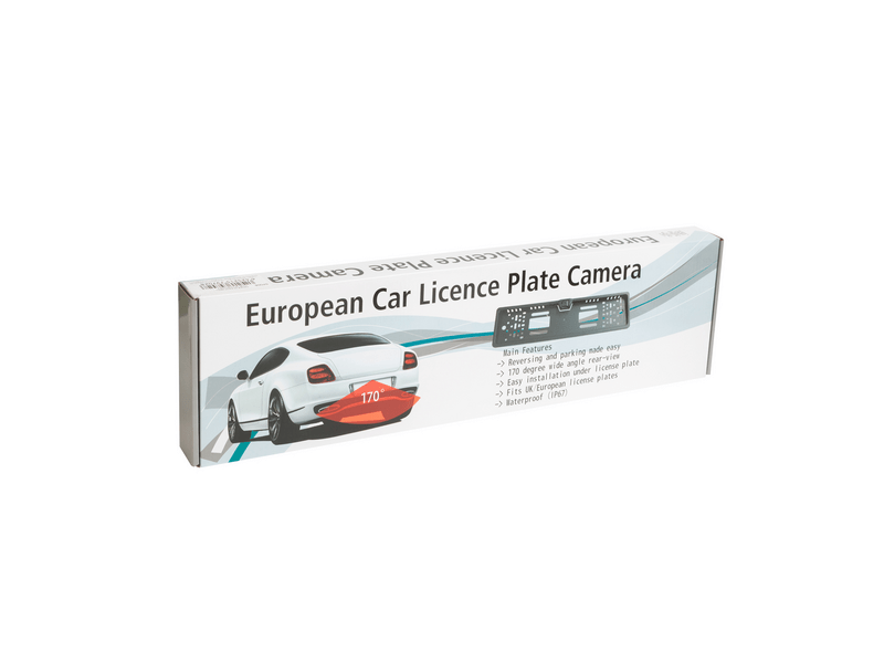 Carguard 55069C Rendszámtábla keretbe épített tolatókamera