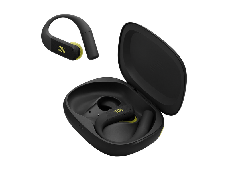 JBL Endurance Peak 4 TWS Fülhallgató, fekete/lime