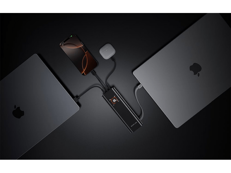 EcoFlow Rapid Pro Powerbank kábellel, 300W/140W