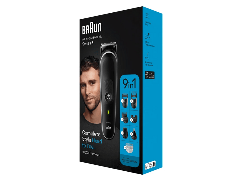 Braun 9 u 1 MGK5410 set za uklanjanje dlačica