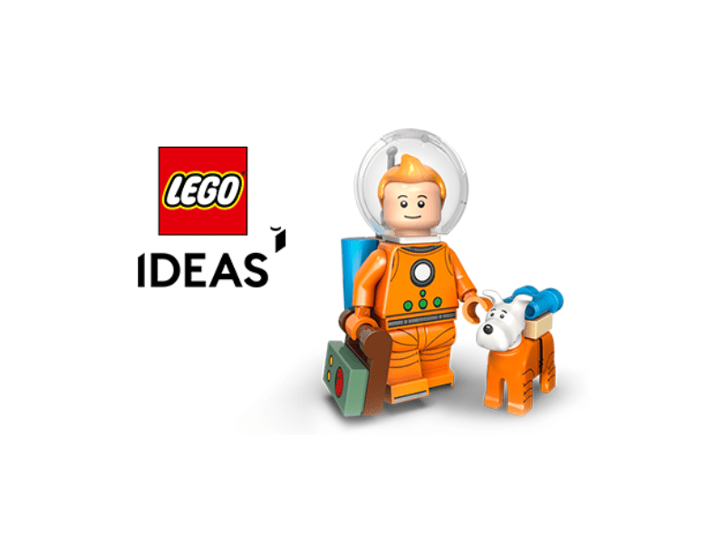 LEGO® Ideas Tintin® holdrakéta (21367)