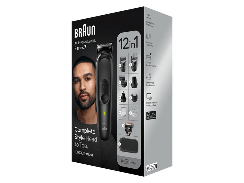 Braun 12 az 1-ben MGK7460 Szőrtelenítő készlet