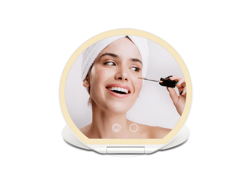 Girmi BE03 kozmetikai tükör színes LED világítással (BE0301)