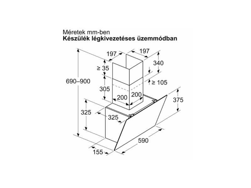 Bosch HQA272BB3 + Bosch PKF631BB2E + Bosch DWK65DK60 beépíthető szett