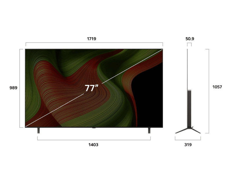 LG OLED AI OLED77B53LA 77