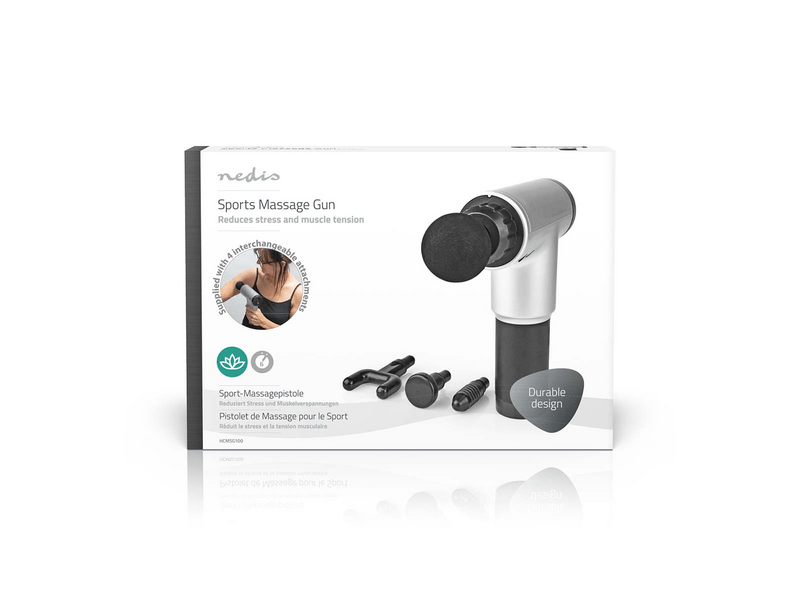Nedis HCMSG100 Sport masszázspisztoly, elemes