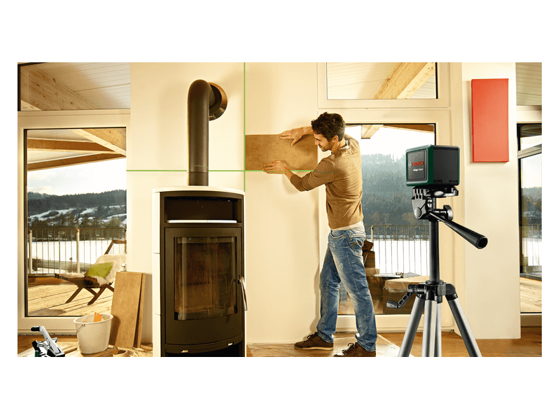 Bosch Quigo Green Keresztvonalas szintezőlézer készlet (0603663C04)