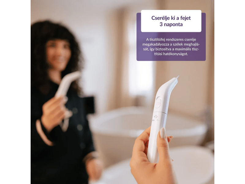 TrueLife InterdentBrush I3 elektromos fogközkefe, fehér