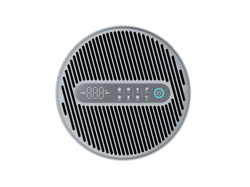 Tesla S400 okos légtisztító, fehér