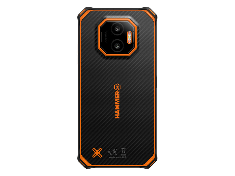 HAMMER Energy X2 Okostelefon, fekete/narancssárga