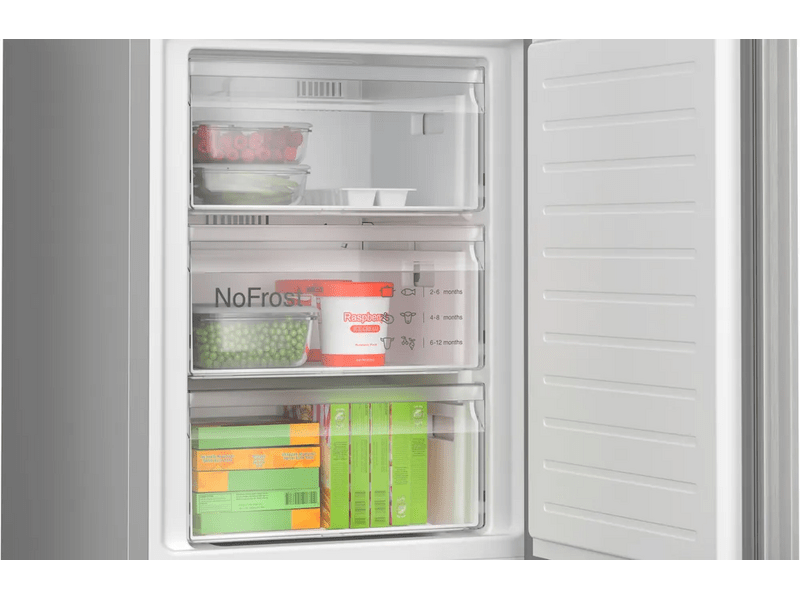 Bosch KGN392LCF Alulfagyasztós kombinált hűtőszekrény