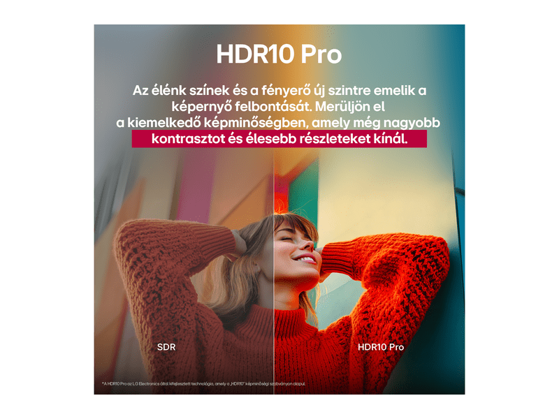 Smart LED TV, 4K UHD, HDR, webOS