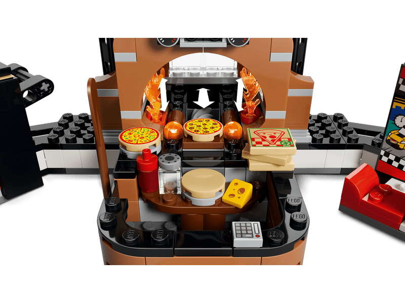 LEGO® City Pizzéria kiszállító járművekkel (60496)