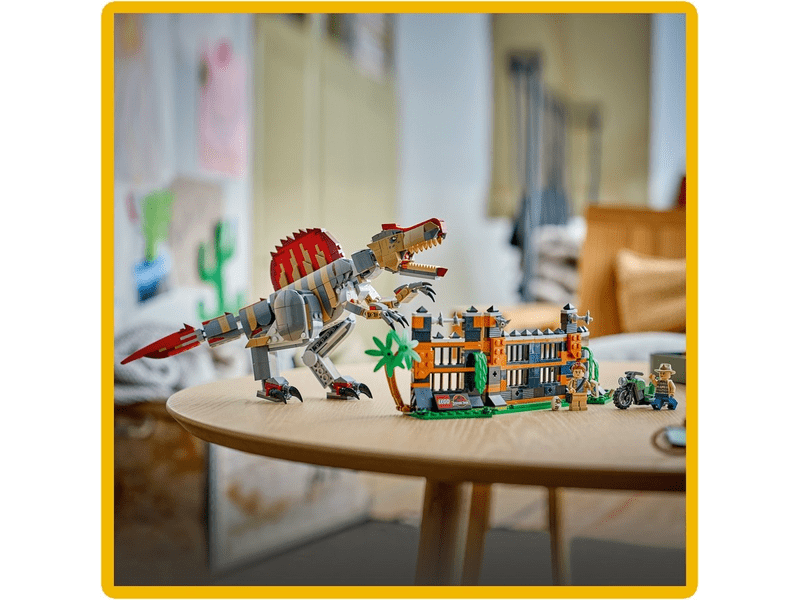 LEGO® Jurassic World Menekülés a spinosaurus elől (77982)