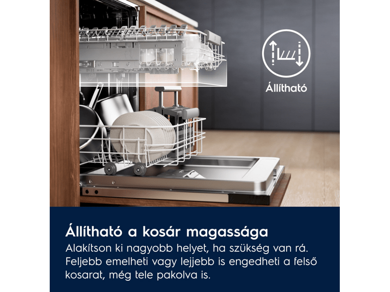 Electrolux E62LD200S Beépíthető mosogatógép