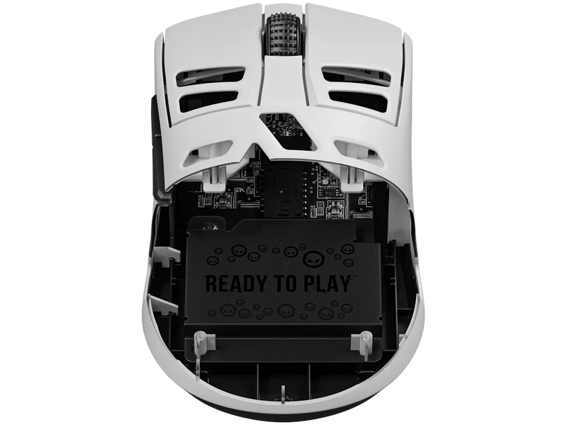 Lorgar MSE90W Gamer egér, fehér (LRG-MSE90W-WH)