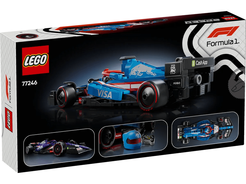 LEGO® Speed ChampionsVisa Cash App RB VCARB 01 F1® trkaći automobil (77246)