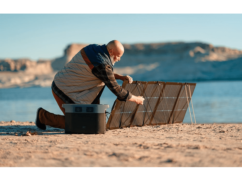 EcoFlow 220W NextGen bifaciális fotovoltaikus panel