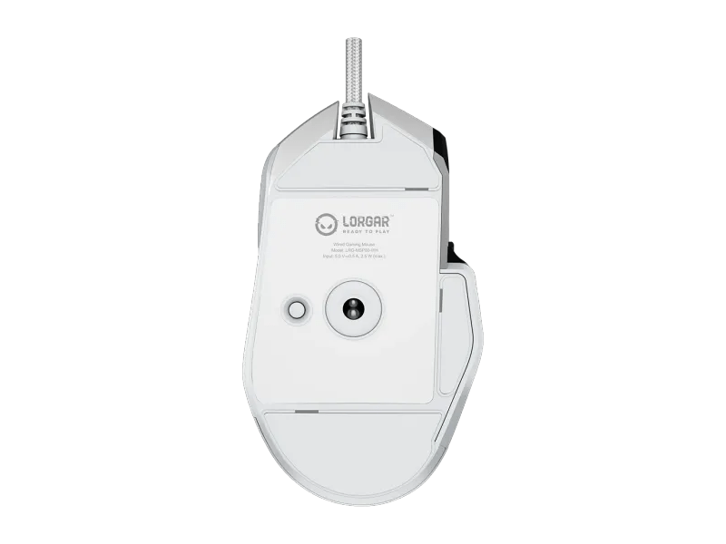 Lorgar MSP80-WH Pro Gaming egér, fehér